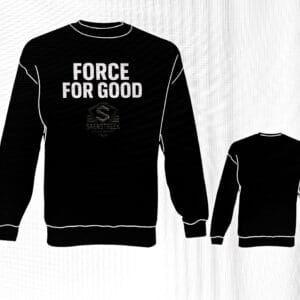 Force For Good Sweater Stealth Logo version